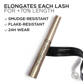 L'Oreal Paris Telescopic Mascara packaging with two tubes