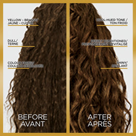 L'Oreal Paris Toning Hair Gloss packaging with instructions
