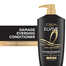 L'Oreal Paris Total Repair 5 Conditioner 28 Fl Oz back view
