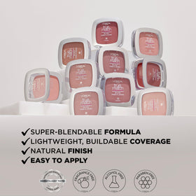 L'Oreal Paris True Match Blush Bare Honey with mirror open