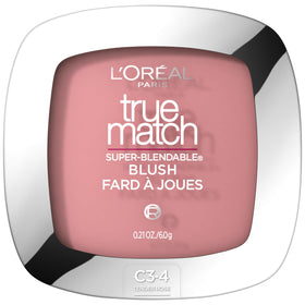 L'Oreal Paris True Match Blush Tender Rose front view with mirror