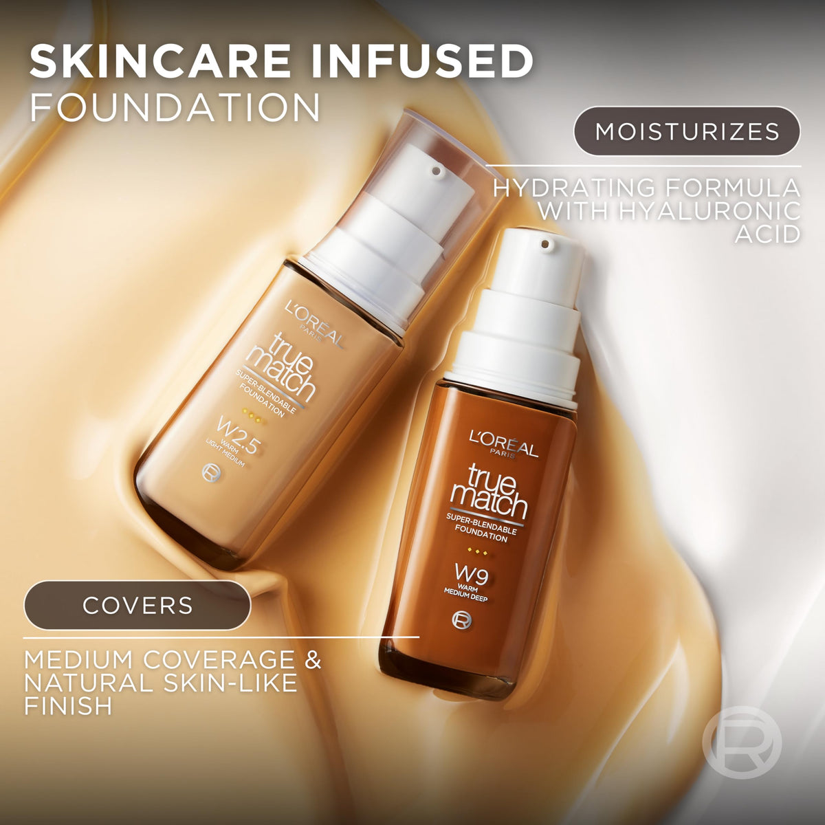 L'Oreal Paris True Match Foundation N0.5 Light packaging