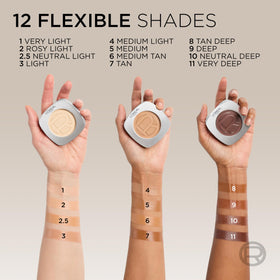 L'Oreal Paris True Match Hyaluron Tinted Balm Foundation swatch on skin