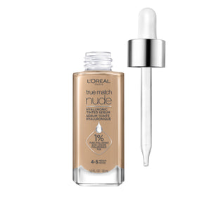L'Oreal Paris True Match Nude Hyaluronic Tinted Serum Foundation front view
