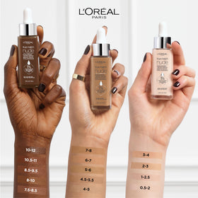 L'Oreal Paris True Match Nude Tinted Serum Foundation packaging