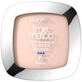 L'Oreal Paris True Match Powder Foundation C1 Light front view
