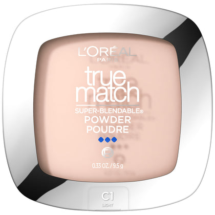 L'Oreal Paris True Match Powder Foundation C1 Light front view