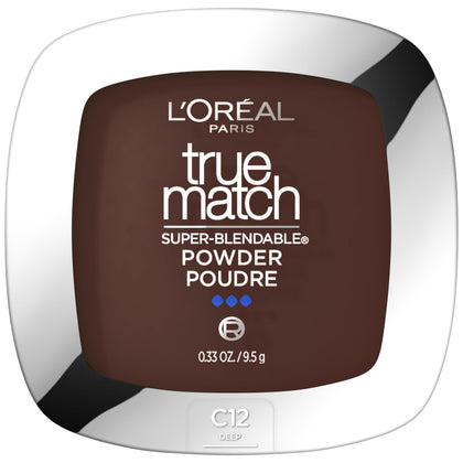 L'Oreal Paris True Match Powder Foundation C12 Deep front view