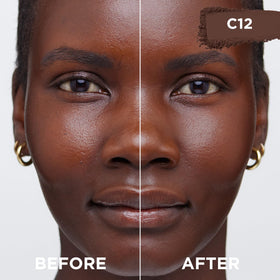 L'Oreal Paris True Match Powder Foundation C12 Deep with applicator