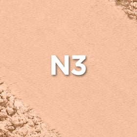 L'Oreal Paris True Match Powder Natural Buff N3 open with mirror