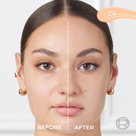 L'Oreal Paris True Match Radiant Serum Concealer C4 flat tip applicator close-up