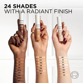 L'Oreal Paris True Match Radiant Serum Concealer W3 in makeup setting