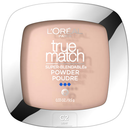 L'Oreal Paris True Match Super Blendable Foundation Powder C2 Light front view