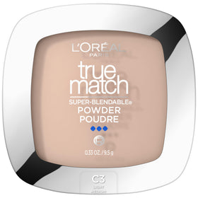 L'Oreal Paris True Match Super Blendable Foundation Powder C3 Light Medium front view