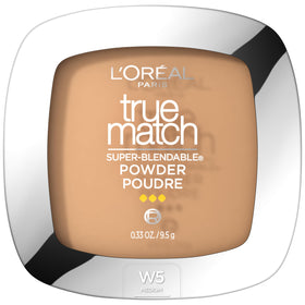 L'Oreal Paris True Match Super Blendable Foundation Powder W5 Medium front view