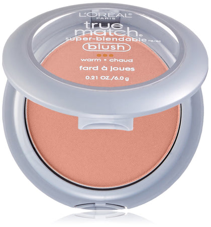 L'Oreal Paris True Match Super-Blendable Powder Blush Innocent Flush front view