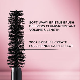 L'Oreal Paris Voluminous Lash Paradise Mascara Mystic Black with eye makeup