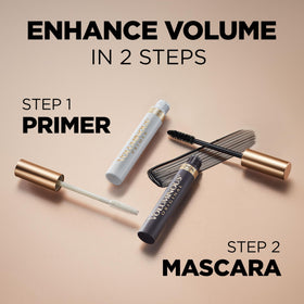 L'Oreal Paris Voluminous Mascara black formula swatch