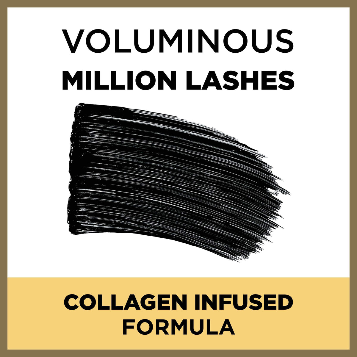 L'Oreal Paris Voluminous Million Lashes Mascara packaging side view