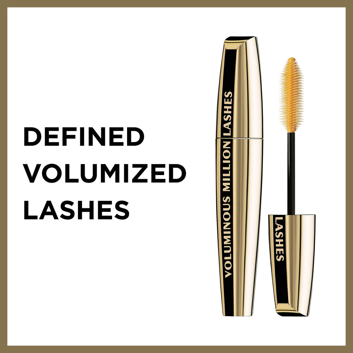 L'Oreal Paris Voluminous Million Lashes Mascara with applicator