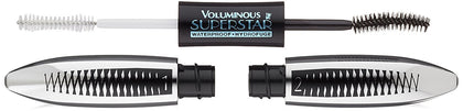 L'Oreal Paris Voluminous Superstar Waterproof Mascara front view in packaging