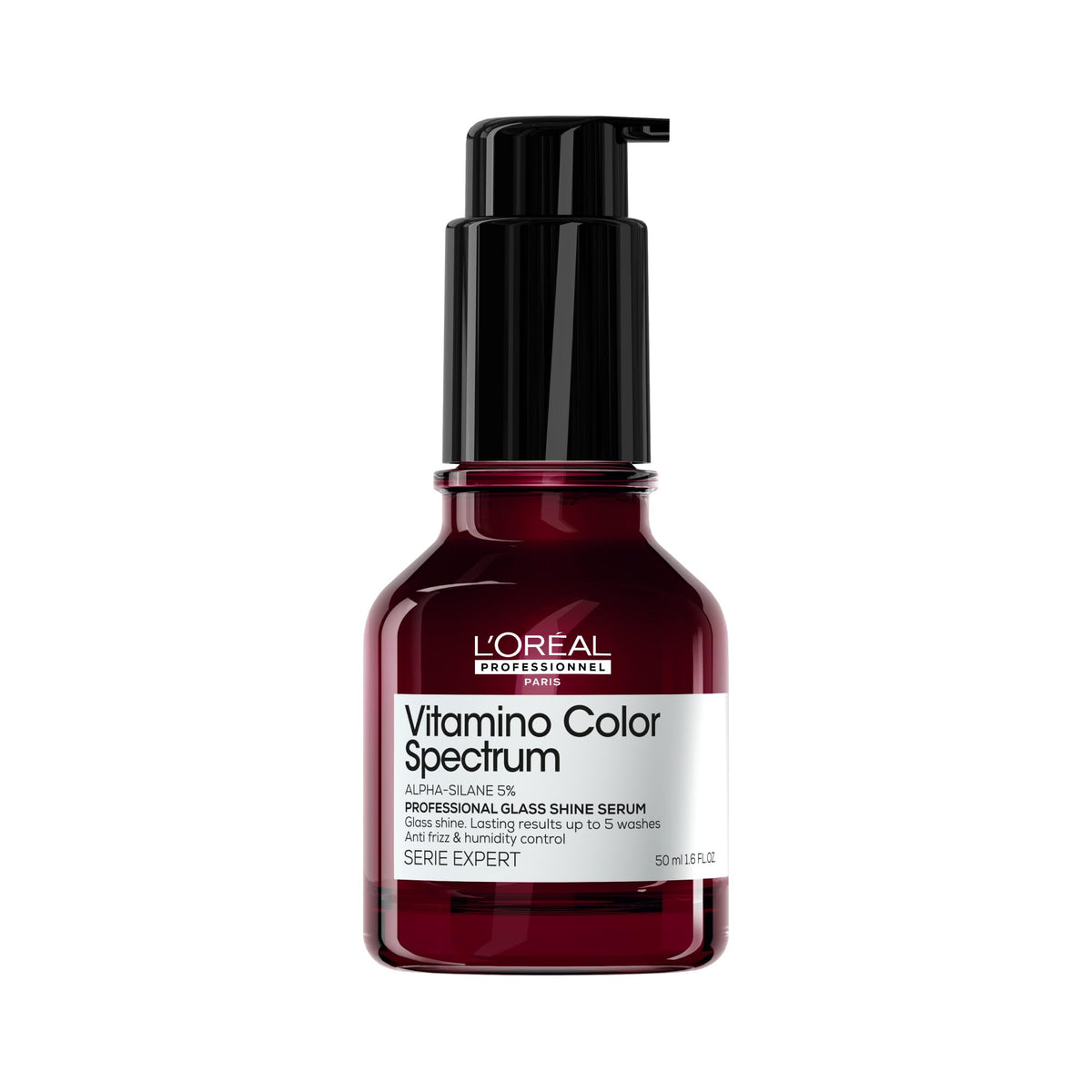L'Oréal Professionnel Paris Vitamino Color Glass Shine Serum front view with packaging