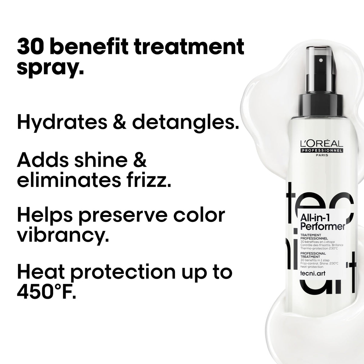 L'Oréal Professionnel Tecni.art All-in-1 Spray 230g side view