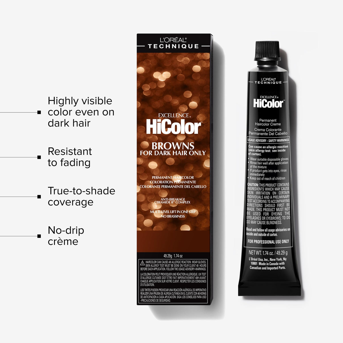 L'OREAL TECHNIQUE HiColor Copper Hair Colour application process