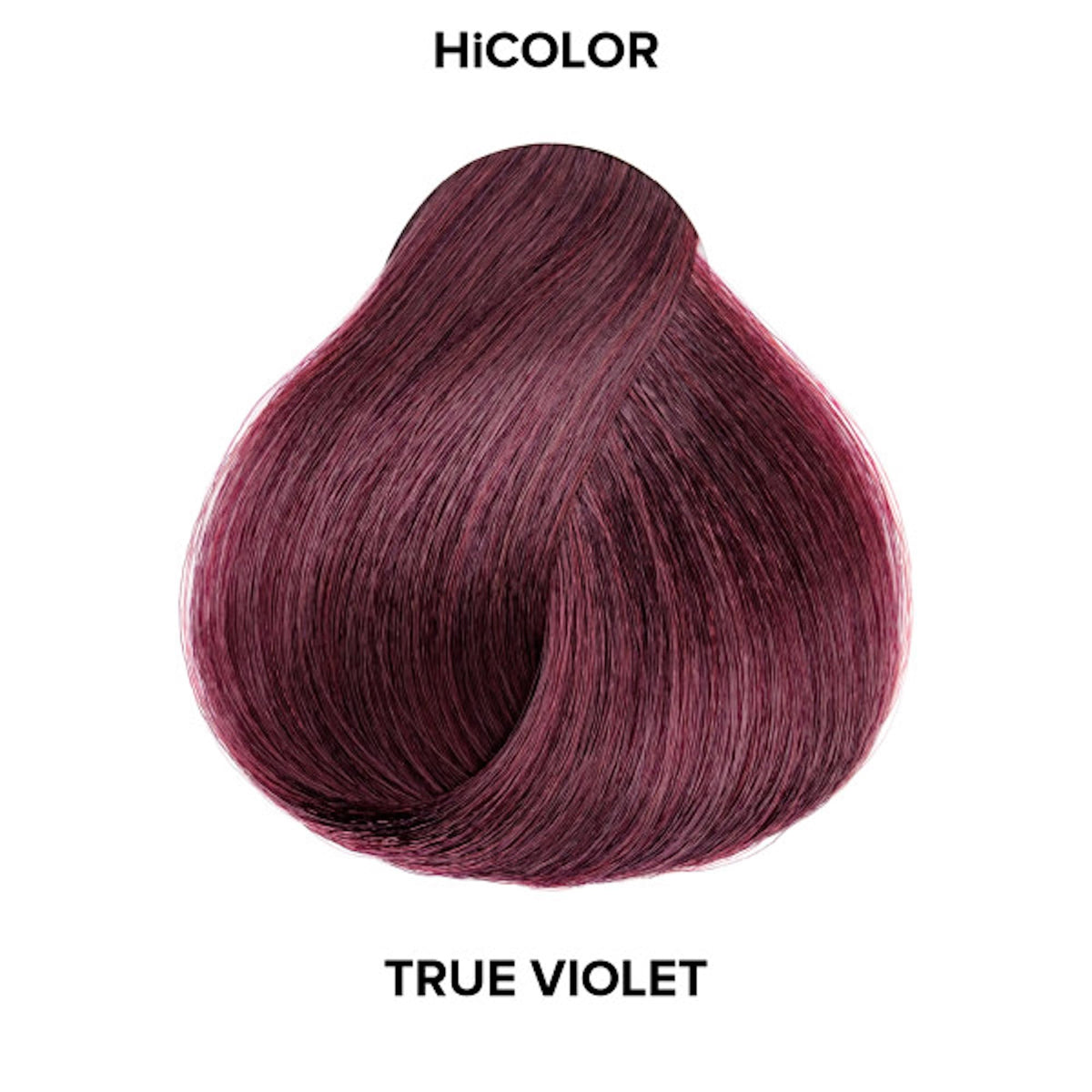 L'OREAL TECHNIQUE HiColor Plum hair colour tube close-up