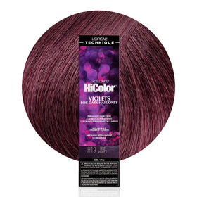 L'OREAL TECHNIQUE HiColor Plum Permanent Hair Colour 60g front view