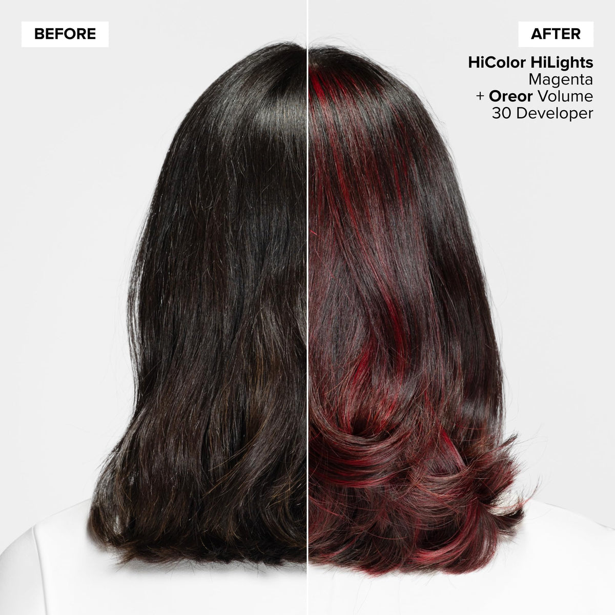 L'OREAL TECHNIQUE HiColor Red HiLights packaging side view