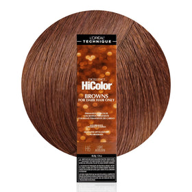L'OREAL TECHNIQUE HiColor Warm Brown Hair Colour tube front view