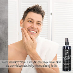 L3 After Shave Spray Cologne close-up of spray nozzle