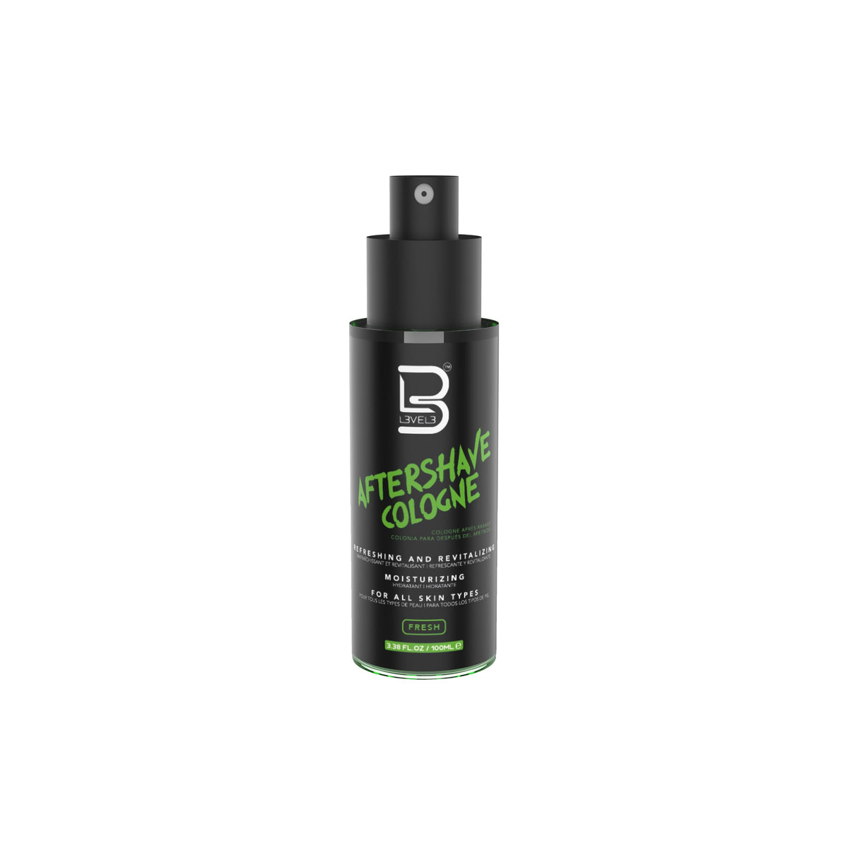 L3 After Shave Spray Cologne for Men front view