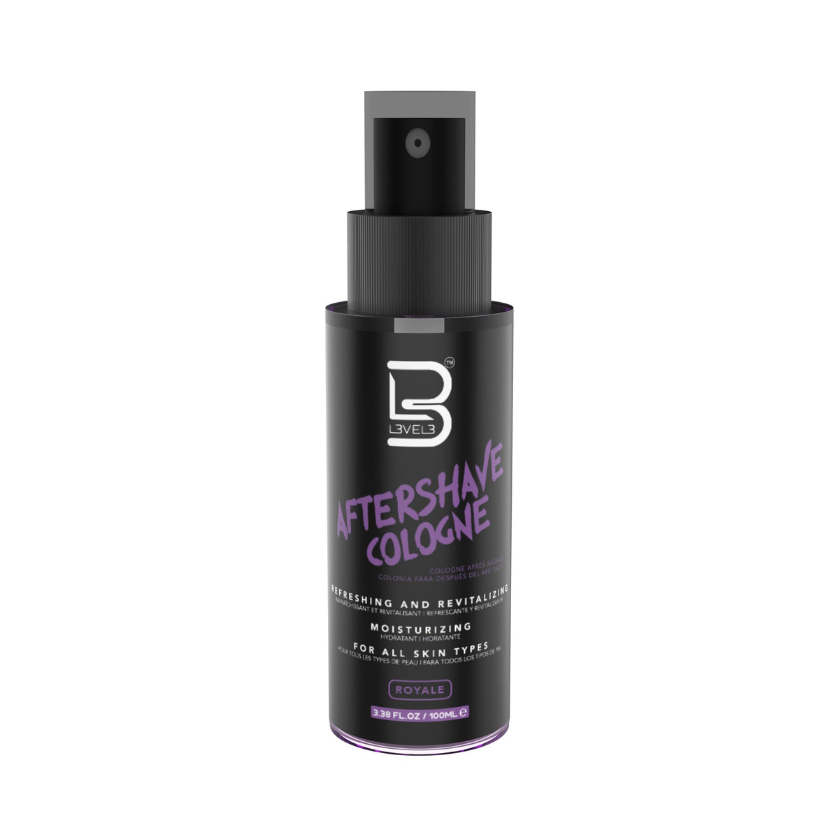 L3 After Shave Spray Cologne front view 3.38 fl oz