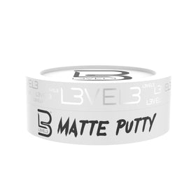 L3 Level 3 Matte Hair Putty 5 oz front view