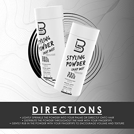 L3 Light Hold Styling Powder for Men lifestyle usage
