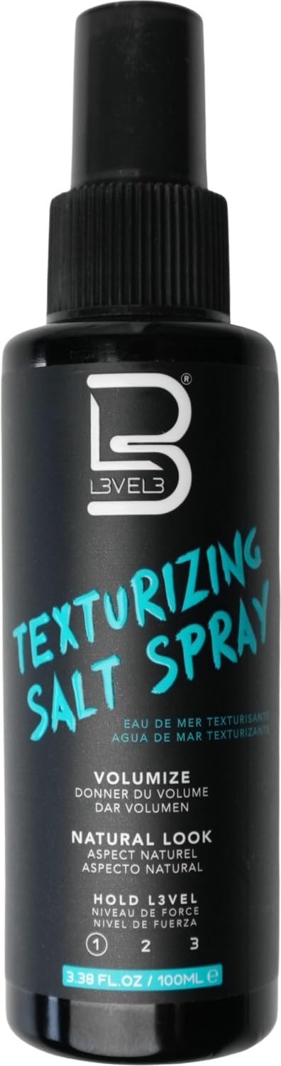 L3 Sea Salt Texturizing Spray 3.38 fl oz front view