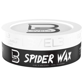L3 Spider Hair Wax ingredients list on packaging