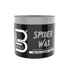 L3 Spider Wax for Men 3.38 oz on styling table