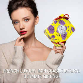 La Chatelaine hand cream set displayed in elegant packaging