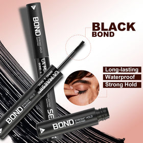 La Maesii 2 in 1 Lash Cluster Glue usage demonstration