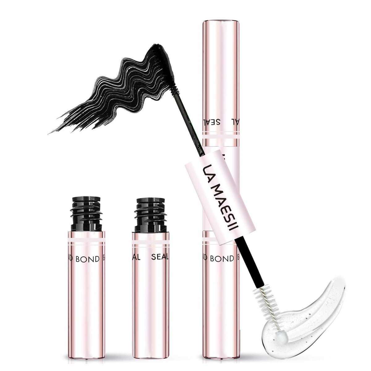 La Maesii Lash Cluster Glue 2 in 1 Bond and Seal front view