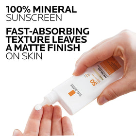 La Roche-Posay Anthelios 50 Mineral Sunscreen Fluid 50ml back view