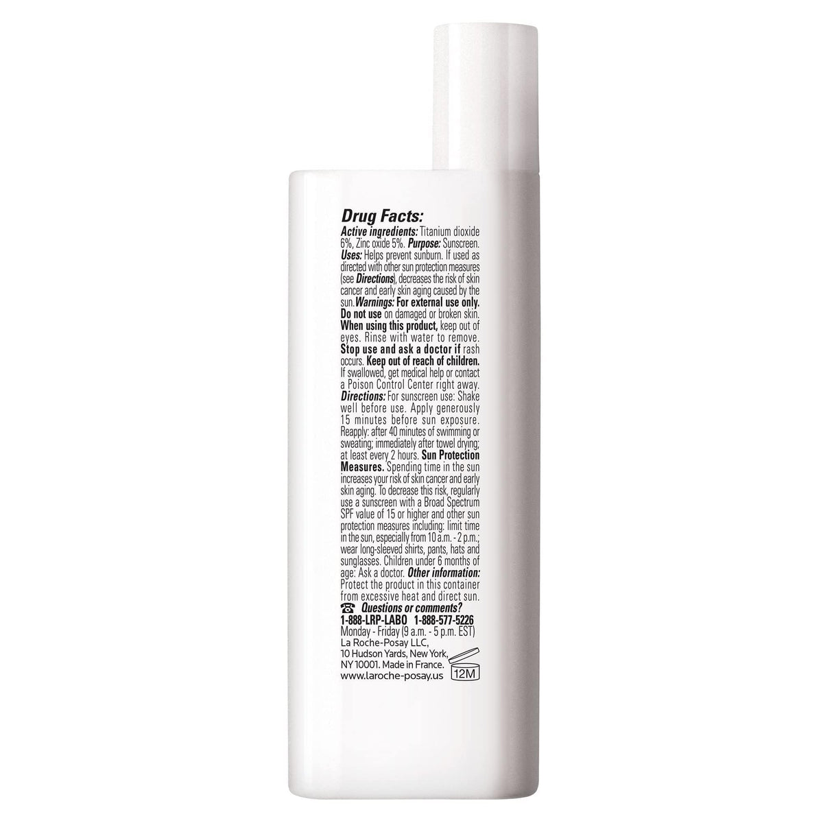 La Roche-Posay Anthelios 50 Mineral Sunscreen Fluid 50ml with other skincare products