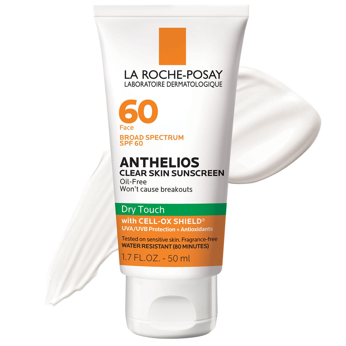 La Roche-Posay Anthelios Clear Skin SPF 60 Sunscreen front view