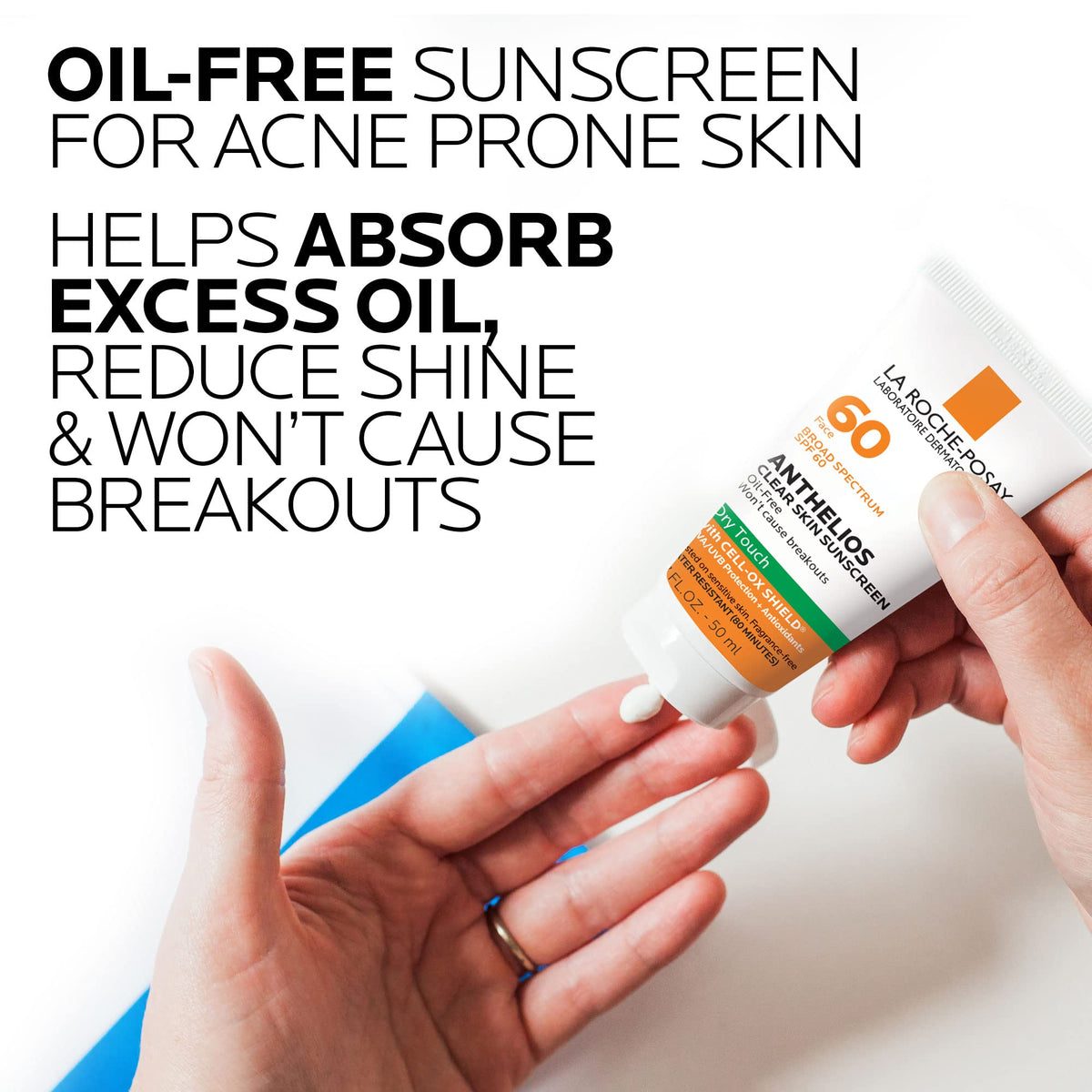 La Roche-Posay Anthelios Clear Skin SPF 60 Sunscreen packaging
