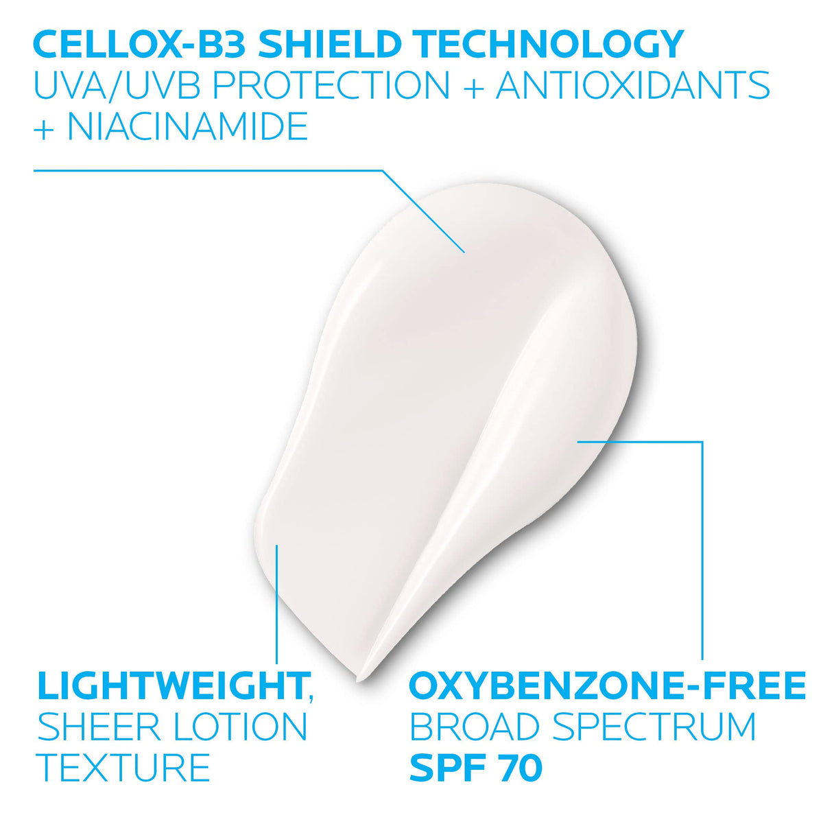 La Roche-Posay Anthelios UV Correct Sunscreen Moisturiser SPF 70 on a bathroom counter