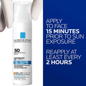 La Roche-Posay Anthelios UV Hydra Sunscreen SPF 50 texture close-up