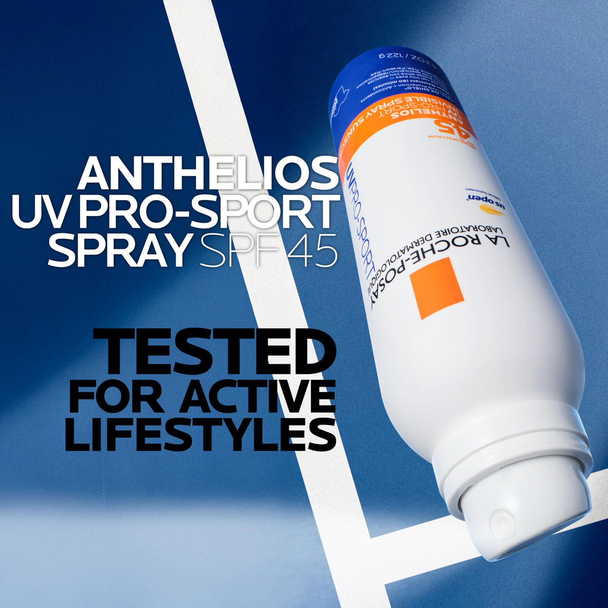 La Roche-Posay Anthelios UV Pro-Sport SPF 45 Sunscreen Spray back view